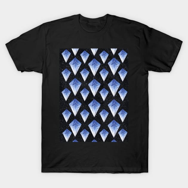 diamonds on a starry night T-Shirt by beleafcreativ